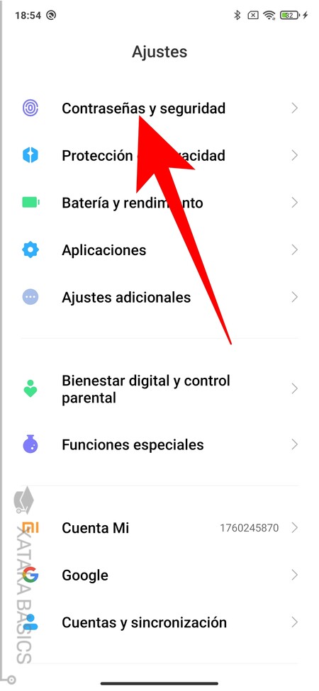 se puede poner contrasena para apagar mi movil